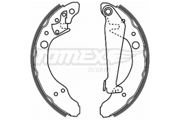 TOMEX Brakes TX 20-24 Sada...